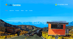 Desktop Screenshot of lullacarretas.com.br